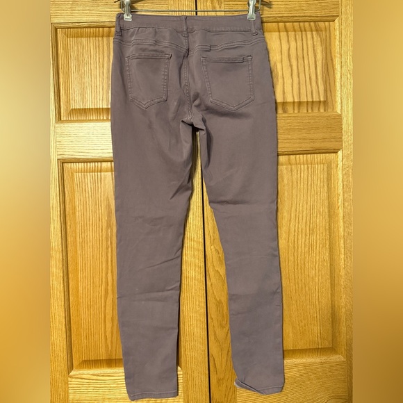 Maurices Purple Skinny Jeans with Unique Color - Picture 2 of 4